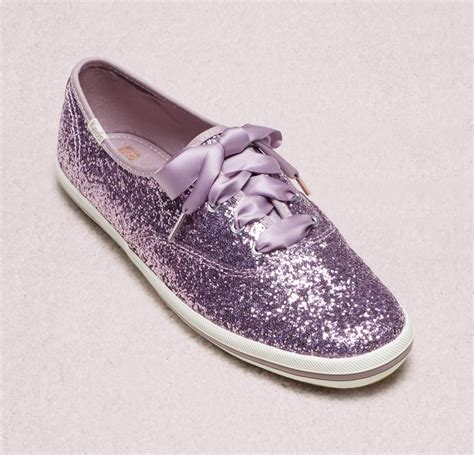 keds kate spade glitter sneakers